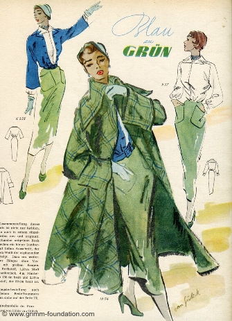Hildegarde van G&uuml;lick, Mode 1950